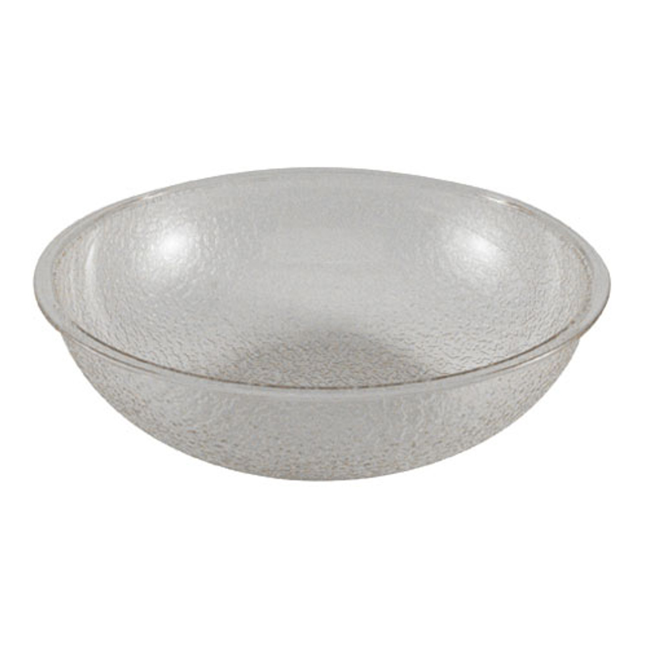 PSB10176 - Cambro - 10 in Clear Camwear® Pebbled Bowl