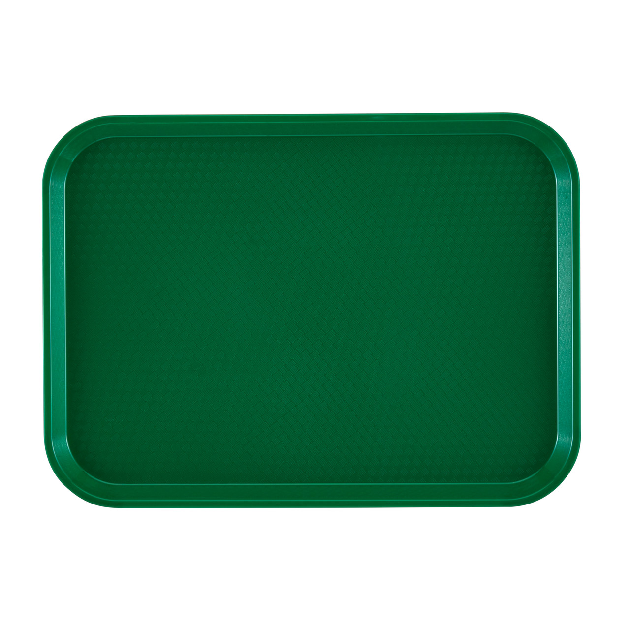 1216FF119 - Cambro - 16 in x 12 in Green Fast Food Tray