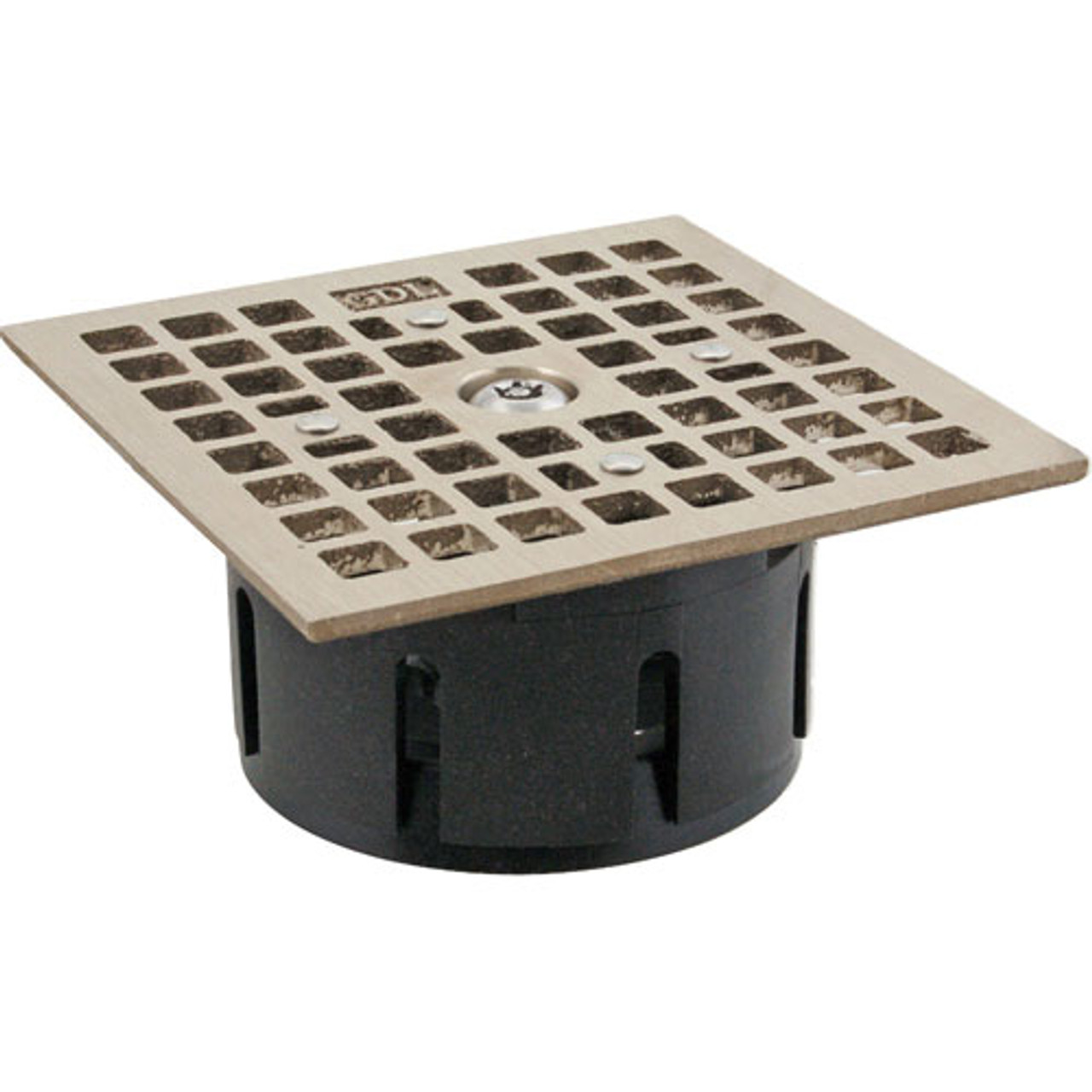 1021176 - Mavrik - 3 1/2 in Square Floor Sink Guardian Drain Lock™