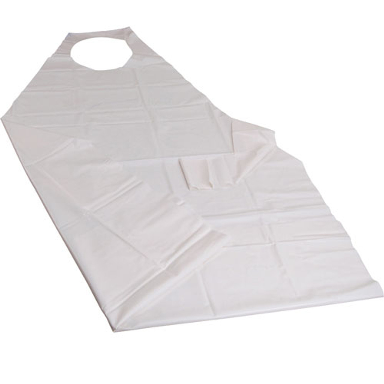 200-07501 - PIP - 35" x 45" White Vinyl Apron
