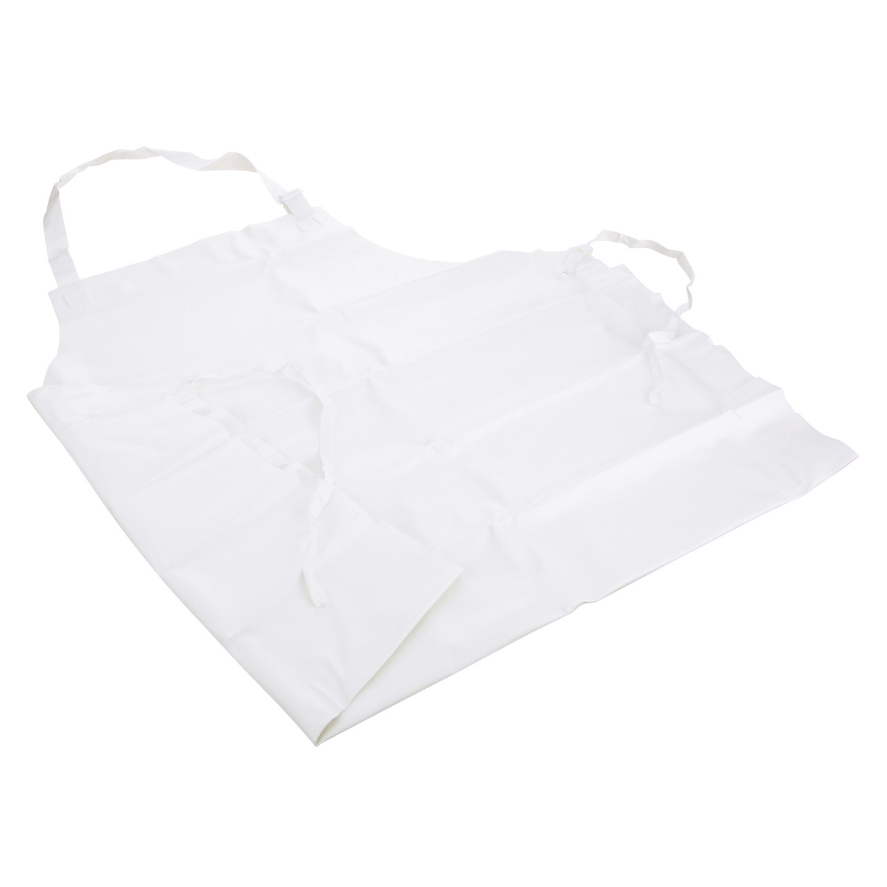 200-20001 - PIP - 35" x 45" White Heavy Duty Vinyl Apron