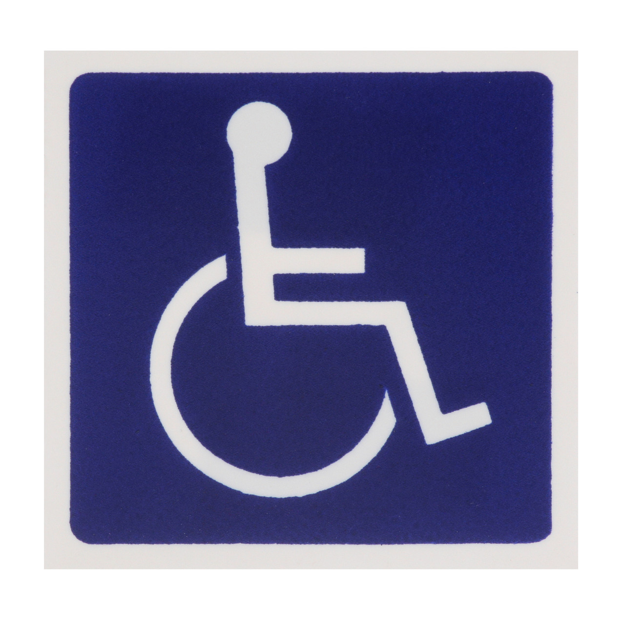 2801128 - Mavrik - Sign, Handicap, Blue 3X3"