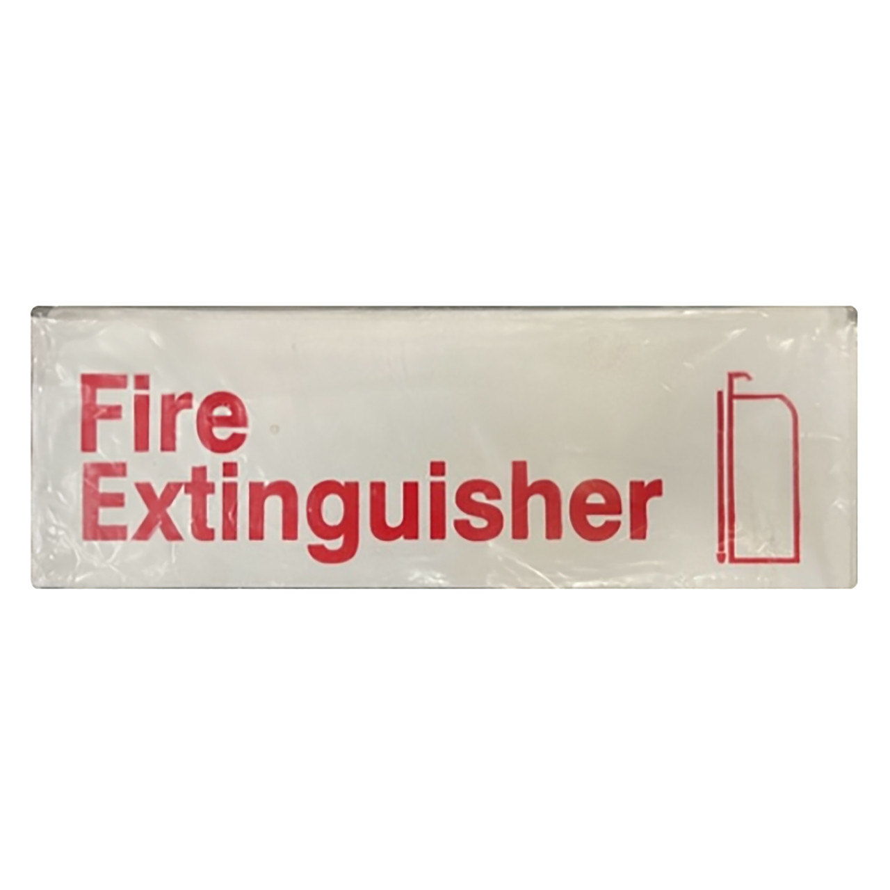 2801143 - Franklin - Fire Extinguisher Sign 3" x 9"