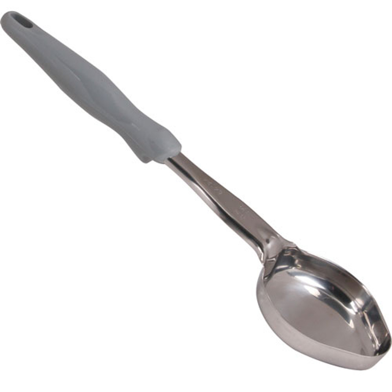 6412445 - Vollrath - Spoodle, Oval, 4Oz, S/S, Gray Hdl
