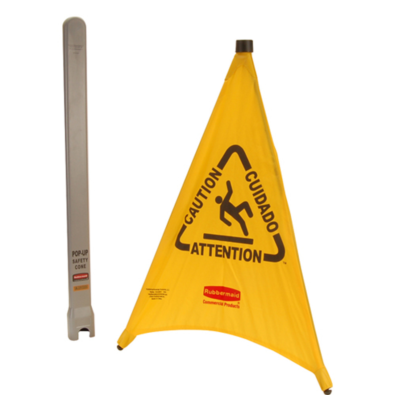 FG9S0100YEL - Rubbermaid - Pop-Up Safety Cone 32-1/2" high