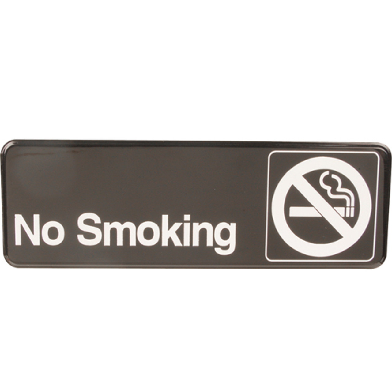 4513 - Vollrath - 3 in x 9 in No Smoking Sign