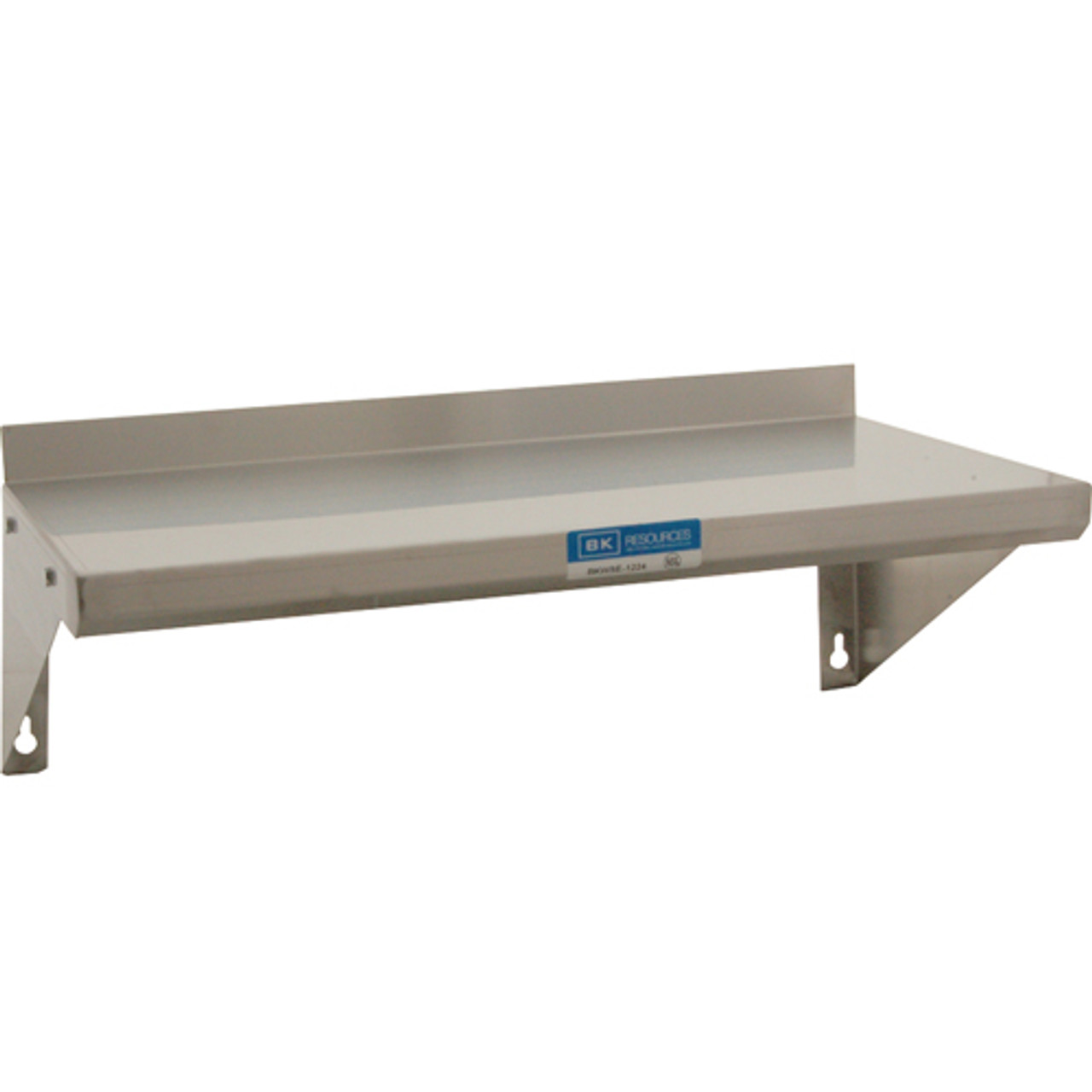 BKWSE-1260 - Bk Resources - Shelf, Wall, 60"W X 12"D, S/S
