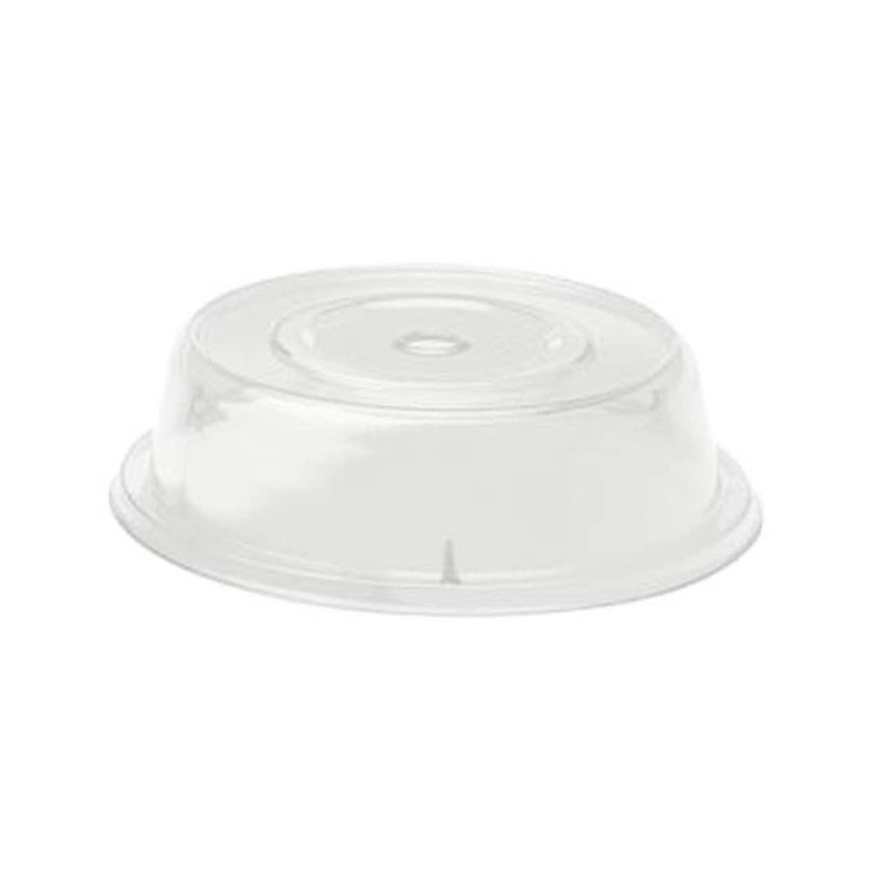 1005CW152 - Cambro - 10 9/16 in Camwear® Camcover® Clear Round Plate Cover