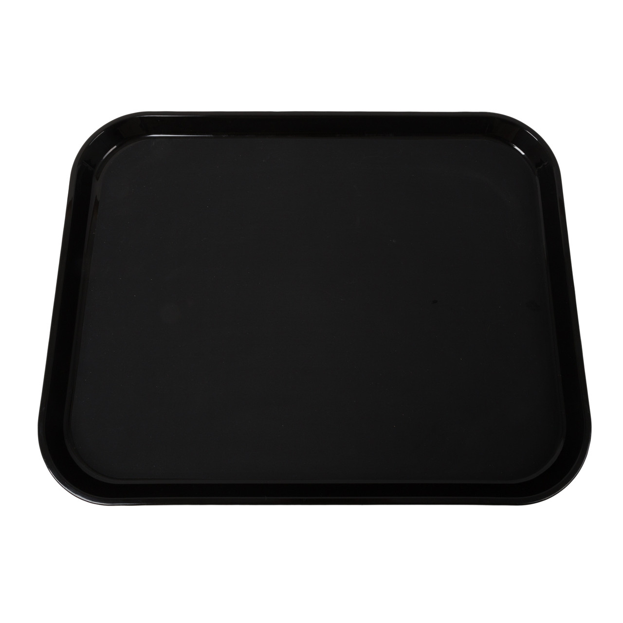 PT1418110 - Cambro - 14 in x 18 in Black Polytread® Serving Tray