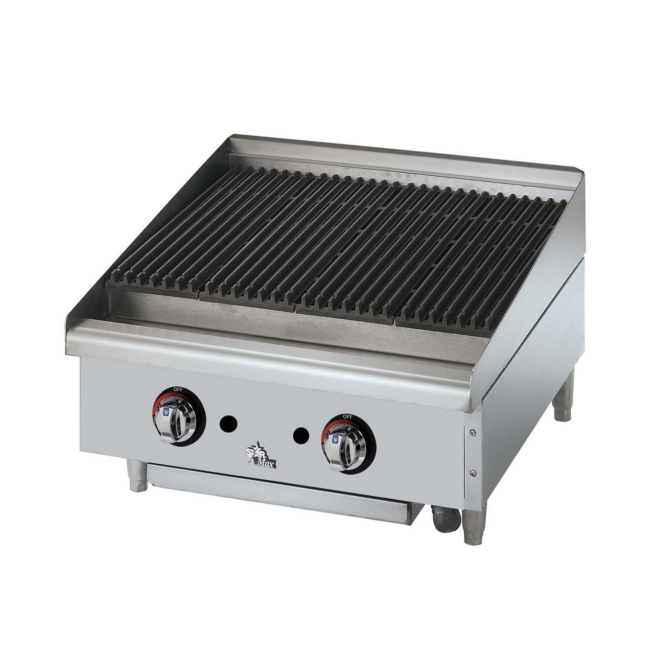 6024CBF - Star - Star-Max® 24 in Lava Rock Gas Charbroiler