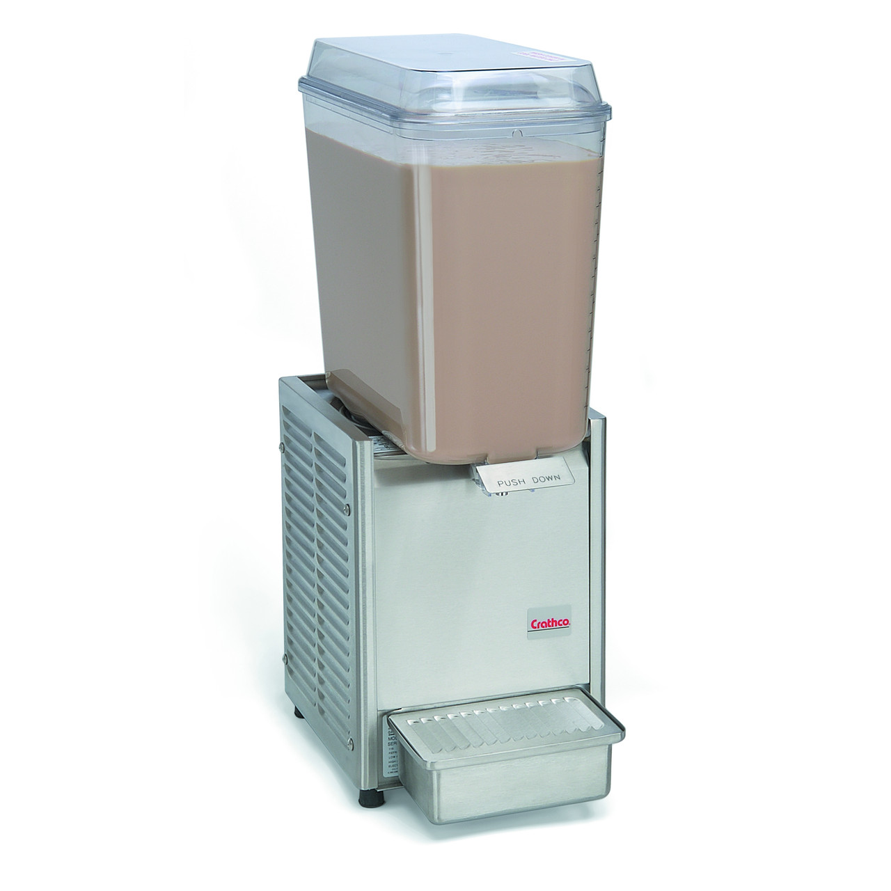 D15-3 - Grindmaster - 1 Bowl Refrigerated Beverage Dispenser with Stainless Steel Side Panels