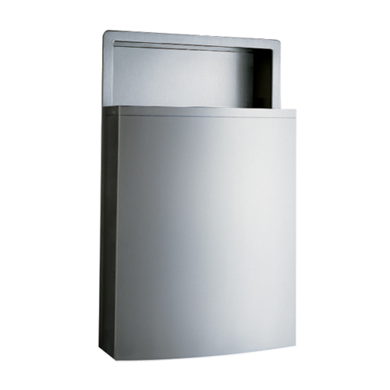 43644 - Bobrick - 12 gal ConturaSeries® Recessed Waste Receptacle