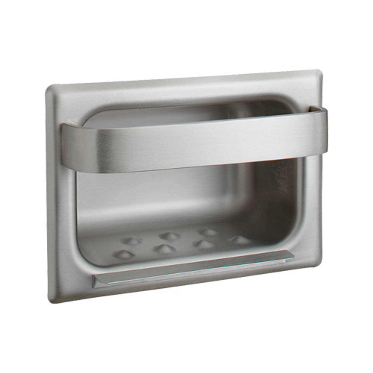 B-4390 - Bobrick - Recessed Soap Dish & Bar For Stud Walls