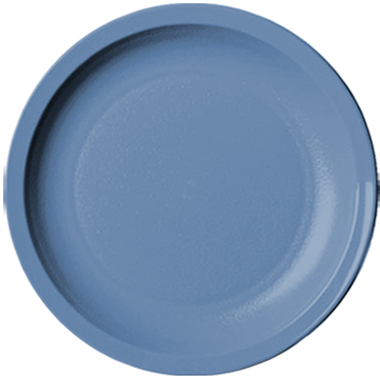 10CWNR401 - Cambro - 10 in Camwear® Slate Blue Narrow Rim Plate