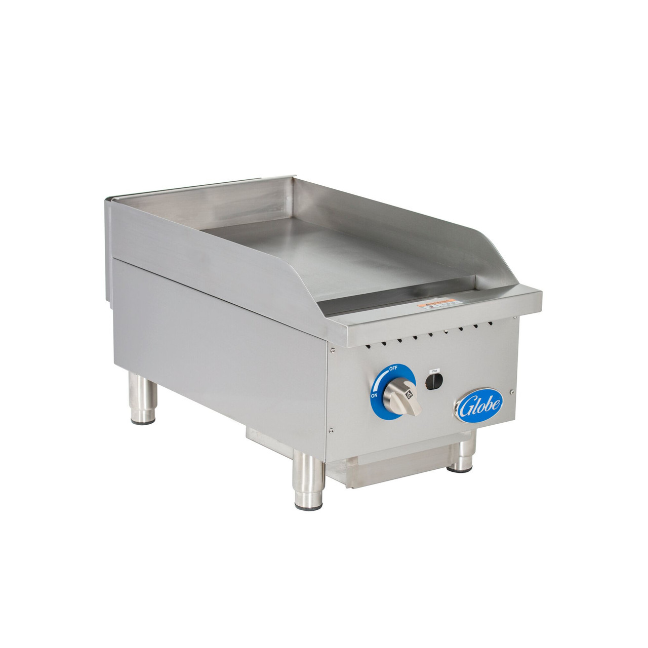 GG15G - Globe - 15 in Natural Gas Countertop Griddle