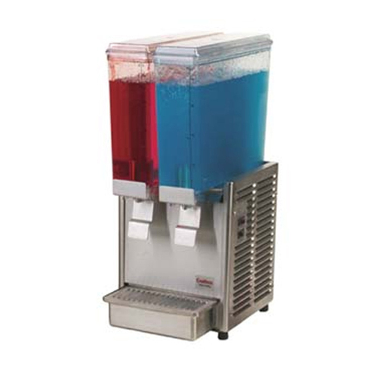 E29-3 - Grindmaster - Mini Twin™ Refrigerated Beverage Dispenser with Stainless Steel Side Panels