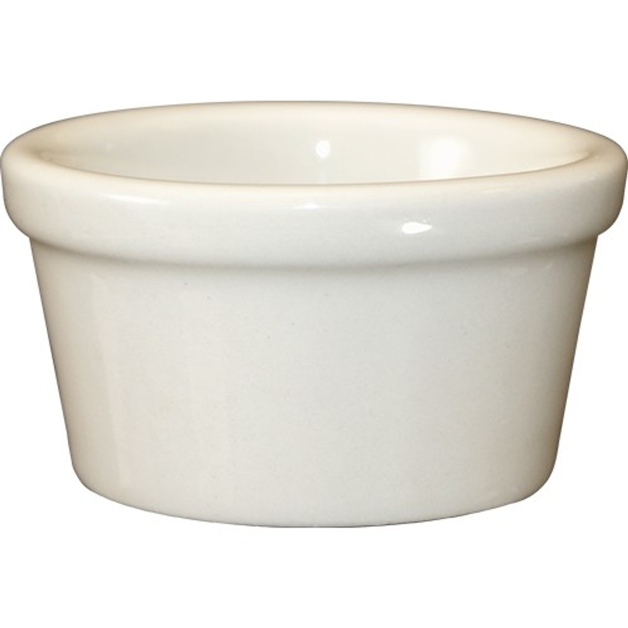 RAM-25-AW - International Tableware - 2 1/2 oz American White Ramekin