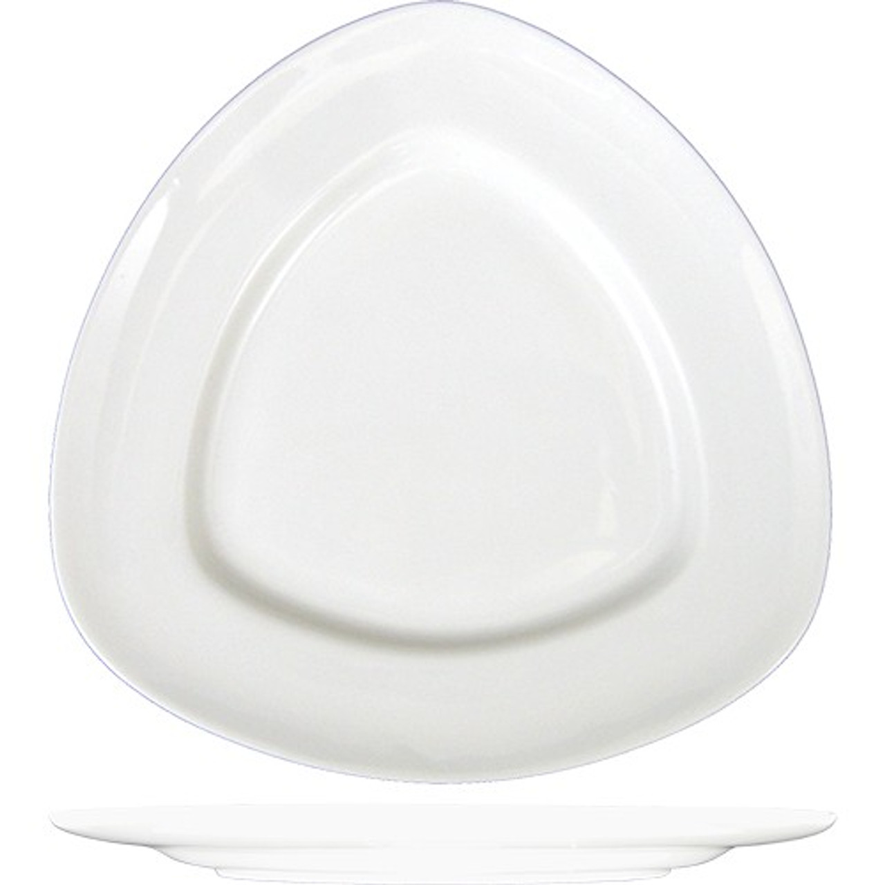 TD-6 - International Tableware - Triad™ 5 3/4 in Triangular Porcelain Plate