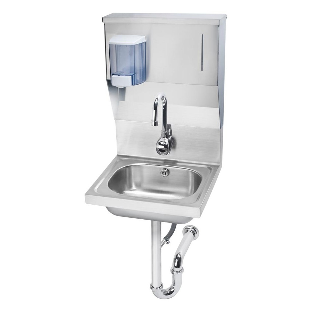 HS-13 - Krowne - Electronic Faucet Hand Sink With Soap & Towel Dispenser