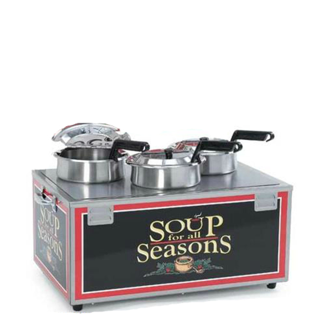 6510-T4 - Nemco - Triple Well Soup Merchandiser