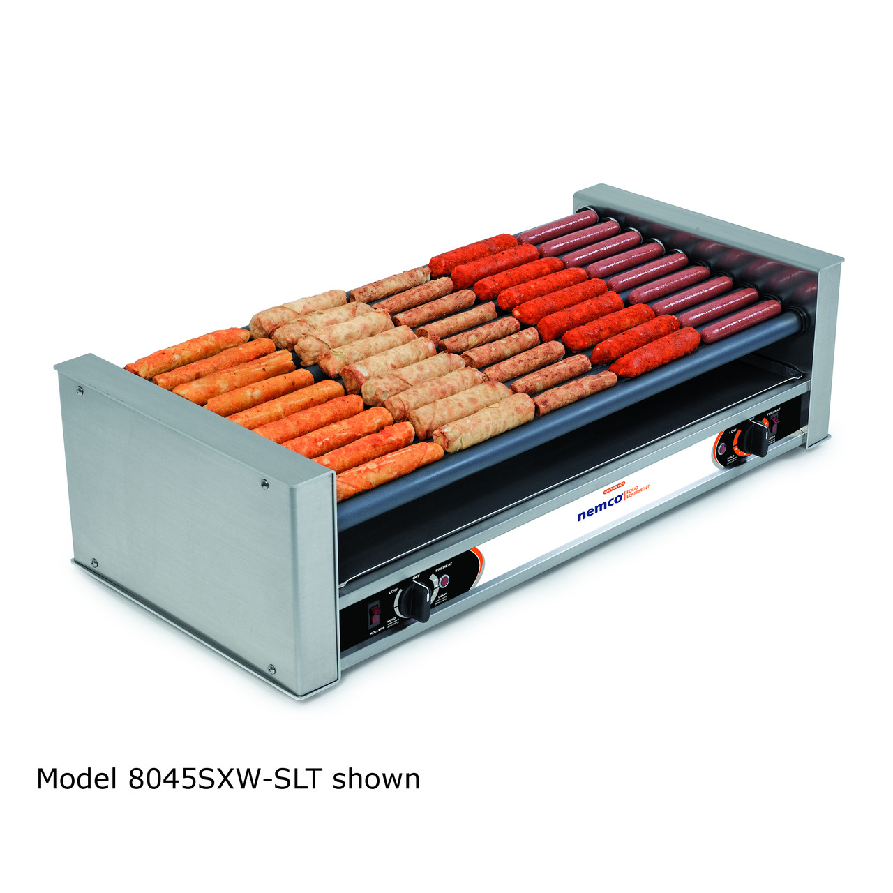 8045W - Nemco - 45 Hot Dog Roller Grill