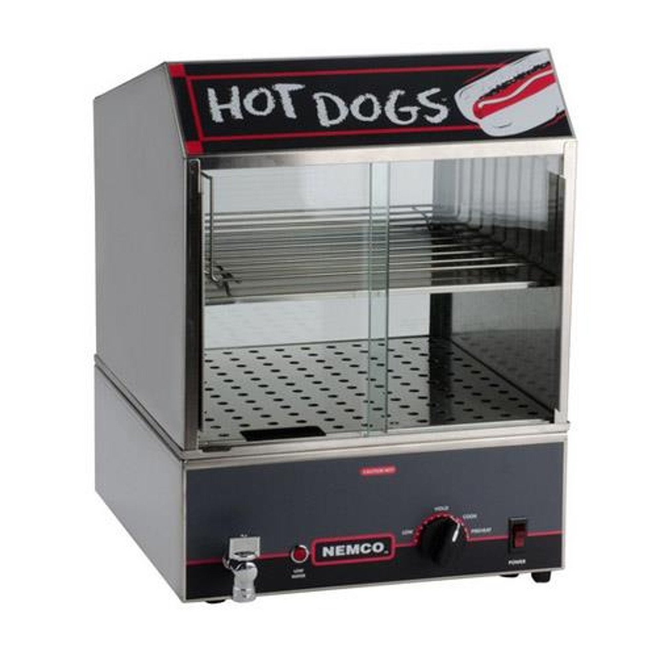 8300-230 - Nemco - 230V Hot Dog Steamer