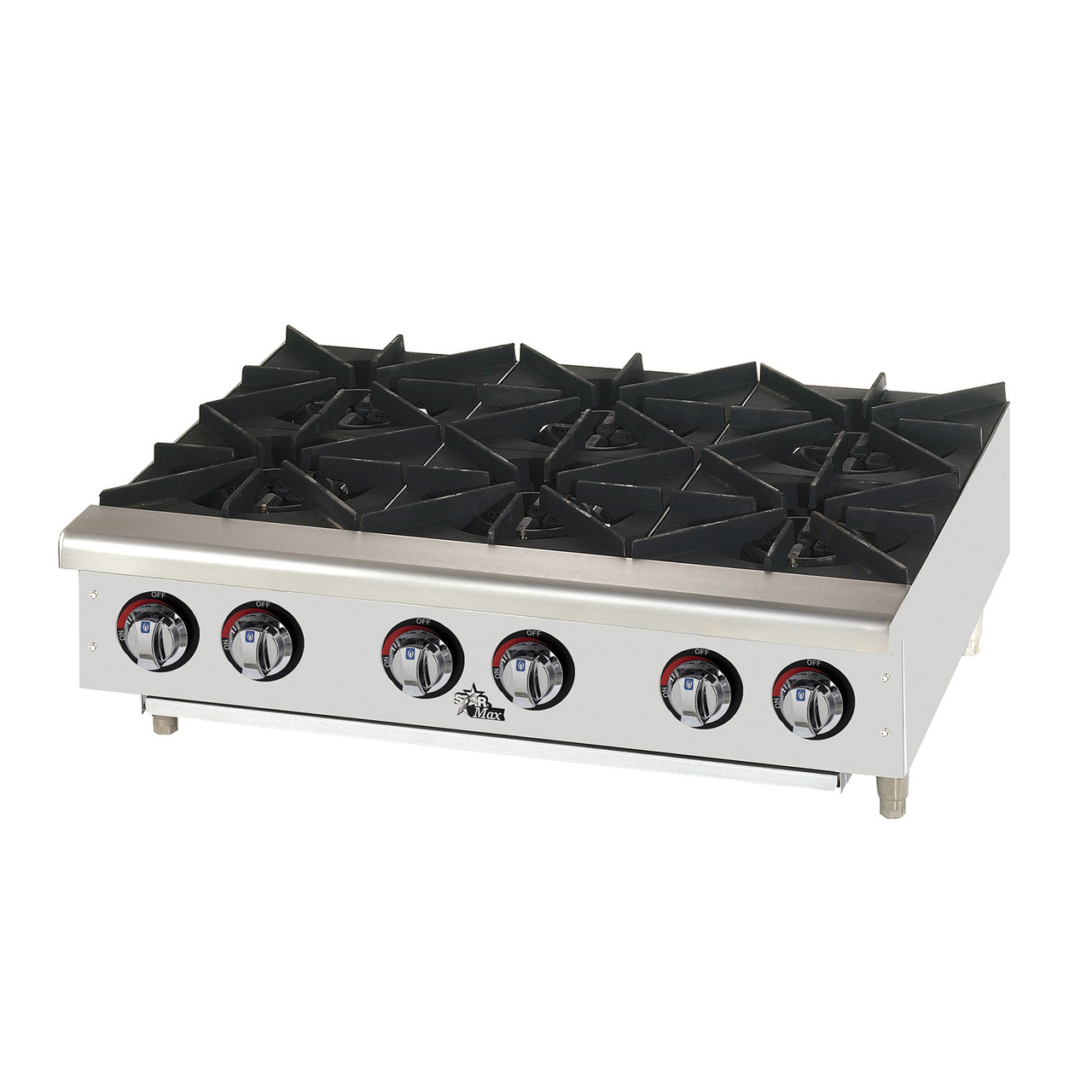 606HF - Star - Star-Max® 6 Burner Gas Hot Plate