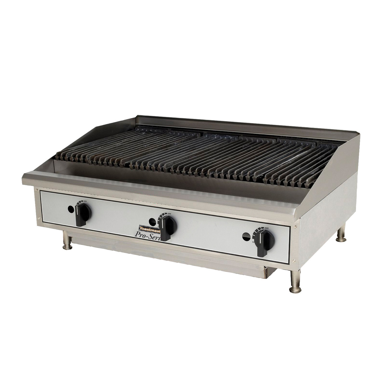 TMLC36 - Toastmaster - 36 in PRO-SERIES™ Countertop Lava Rock Gas Charbroiler