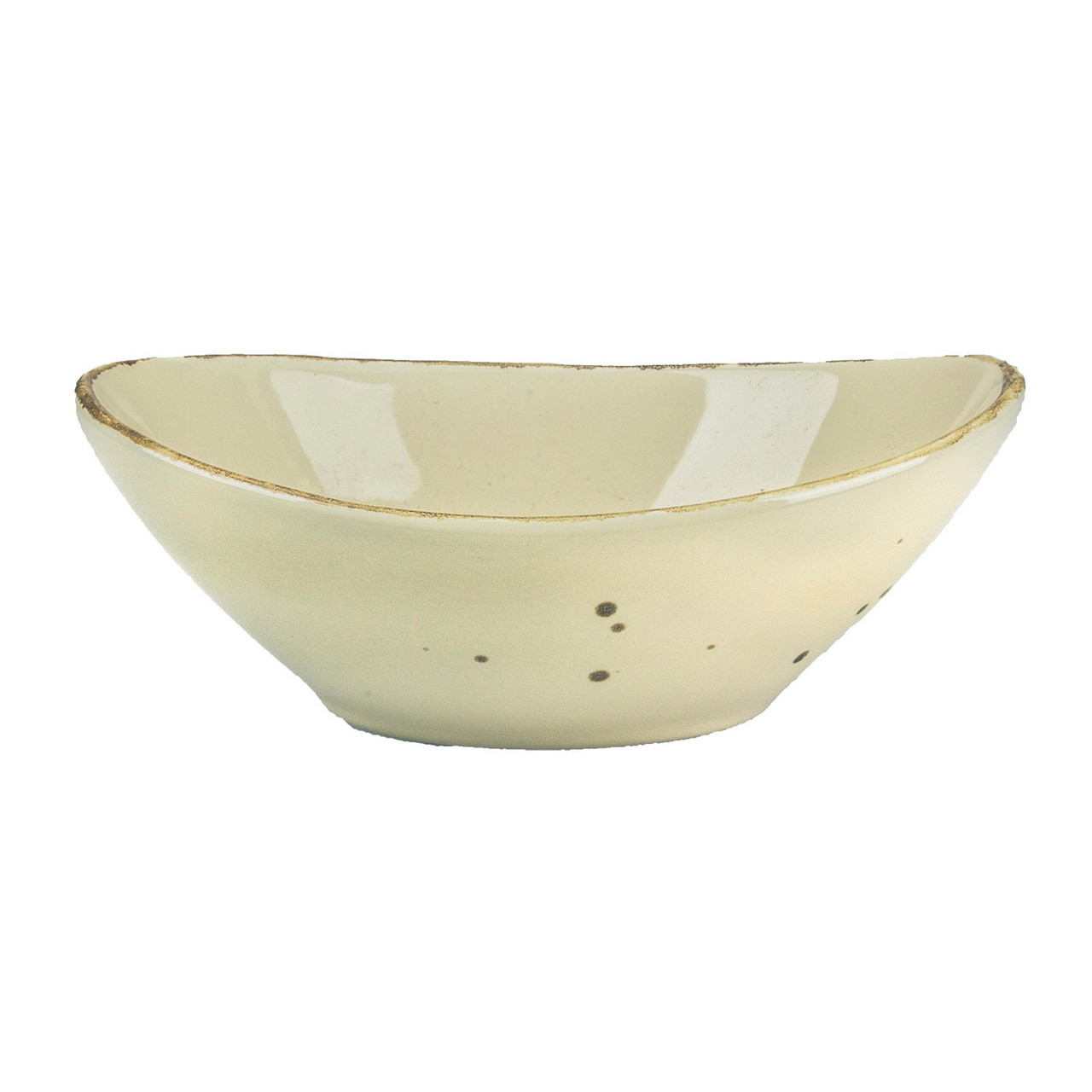 SV-11-KH - International Tableware - 3 1/2 oz Khaki Savannah™ Oval Bowl