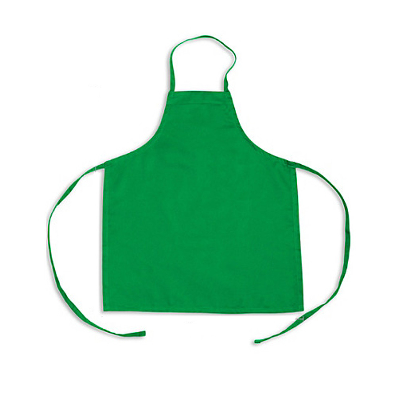 1940KLG - KNG - 22 in Kelly Green Childs Bib Apron