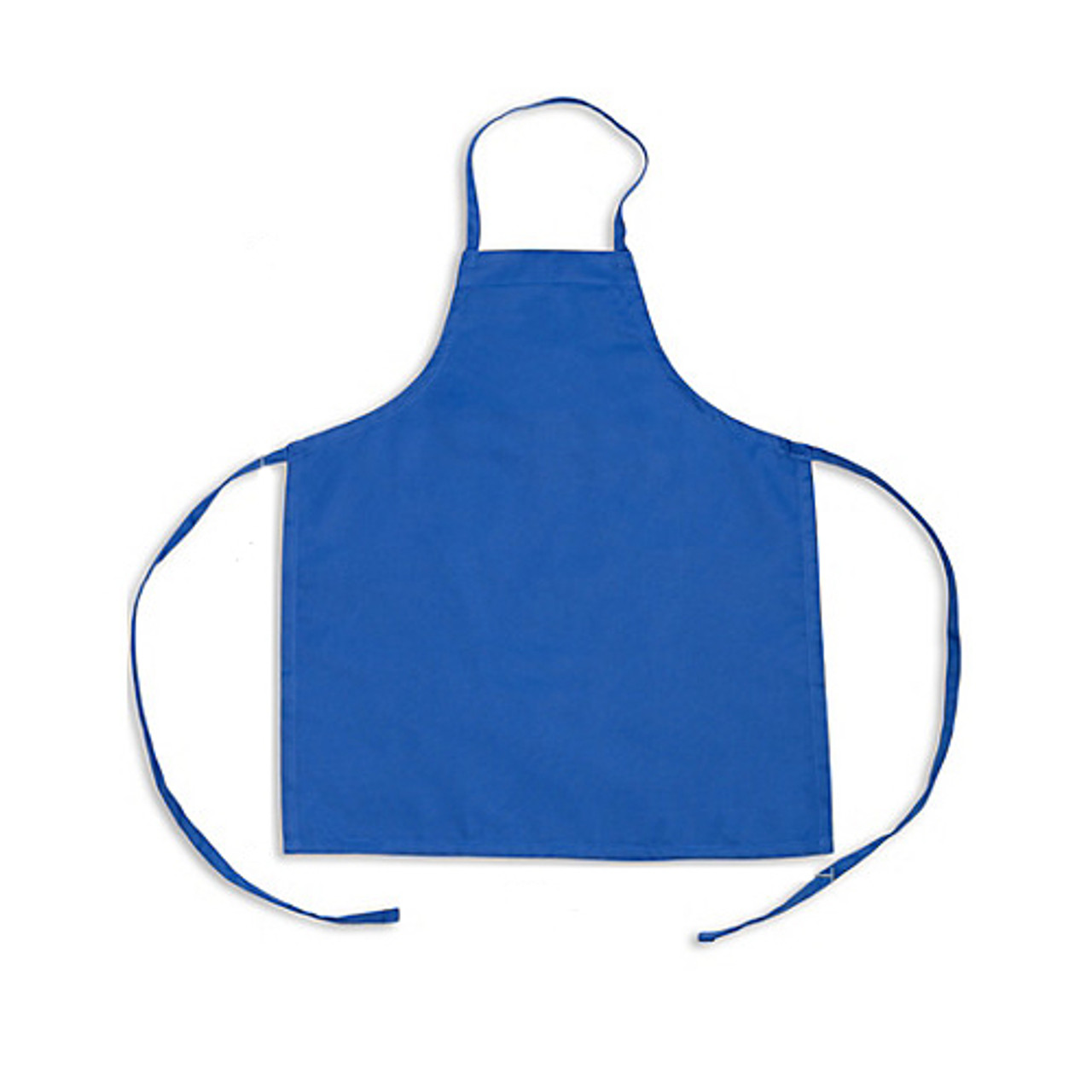 1940RBL - KNG - 22 in Royal Blue Childs Bib Apron