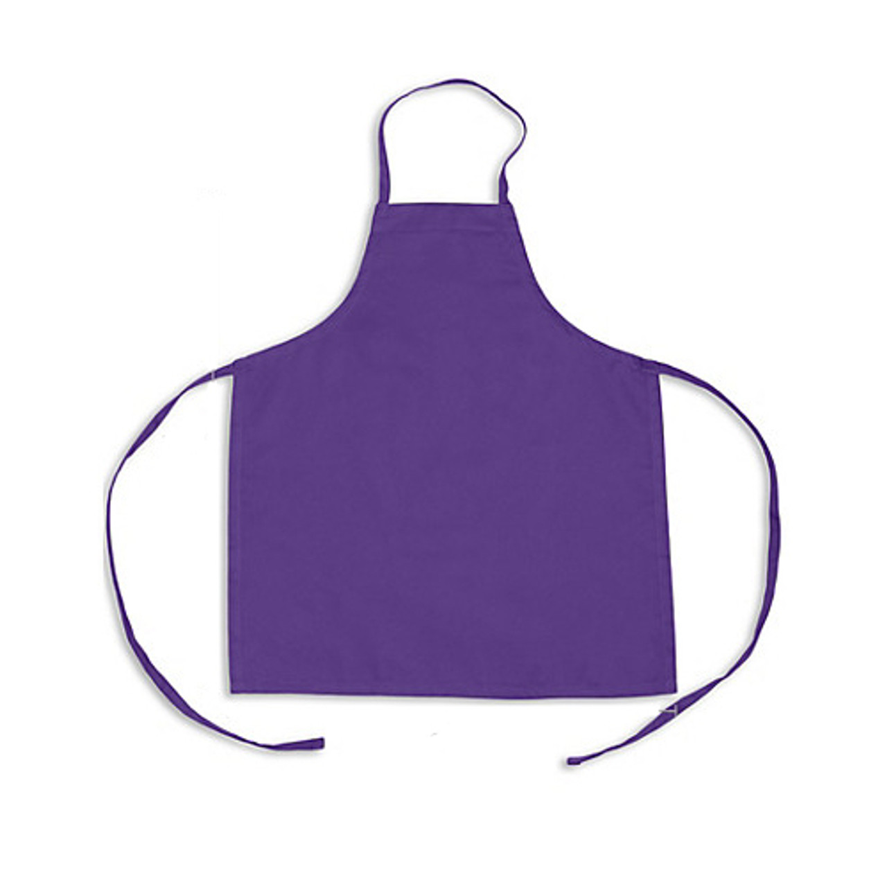 1941PUR - KNG - 24 in Purple Childs Bib Apron