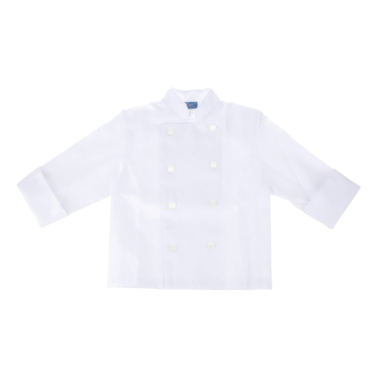 2136WHTKM - KNG - M Childs White Chef Coat