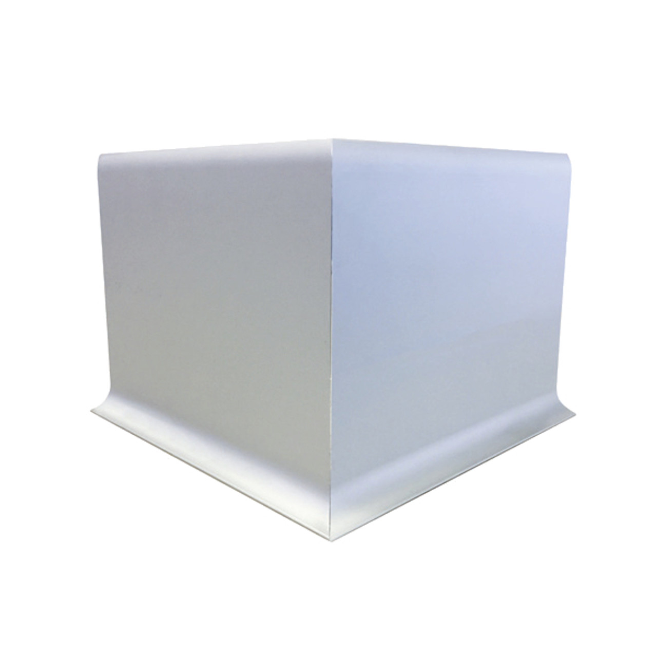 9790C - New Age Industrial - Cove Aluminum Baseboard - Outside Corner