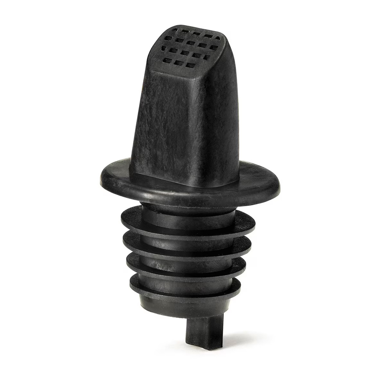 33BK - Tablecraft - Free Flow Plastic Black Pourer