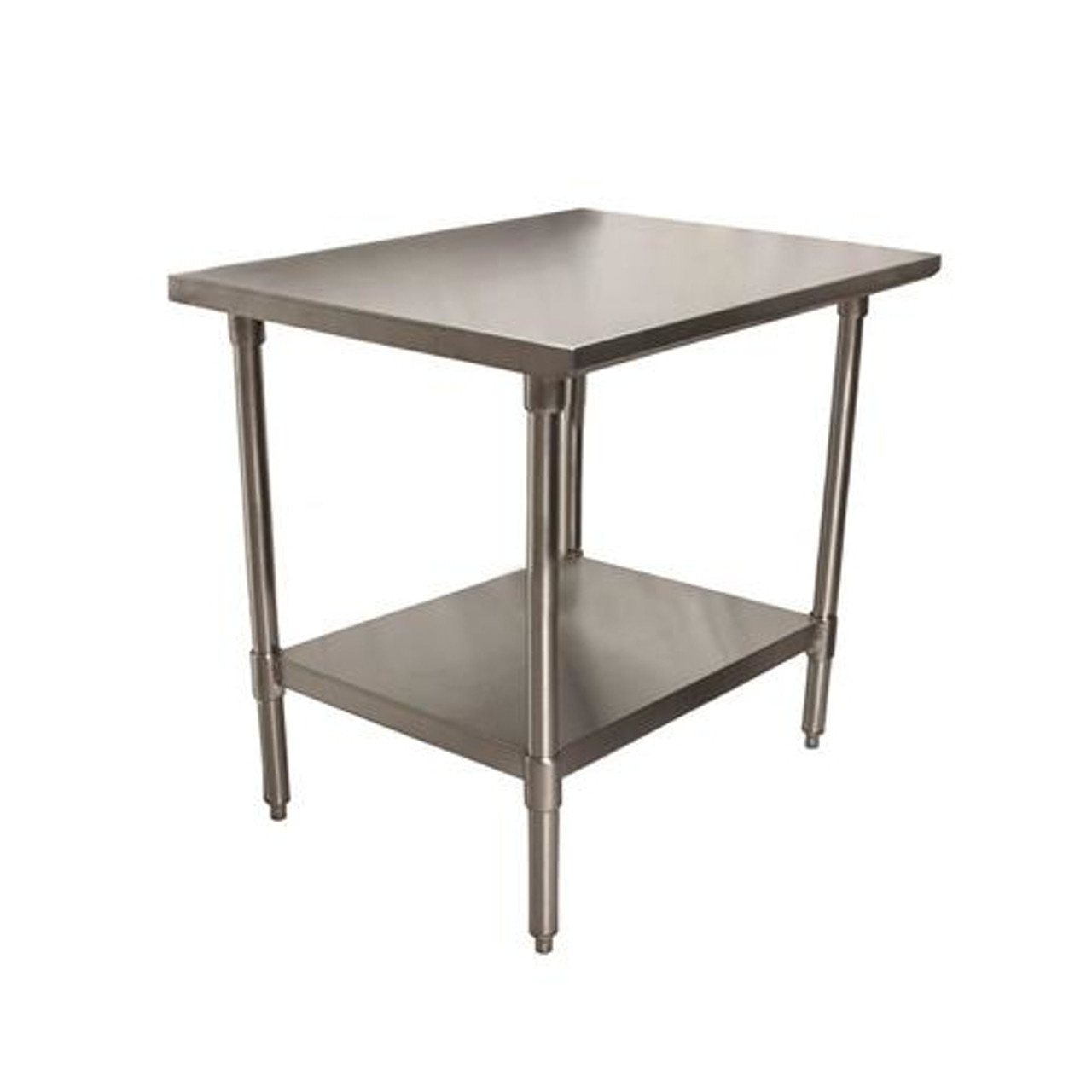 VTT-2424 - Bk Resources - 24 in x 24 in Stainless Steel Top Flat Work Table
