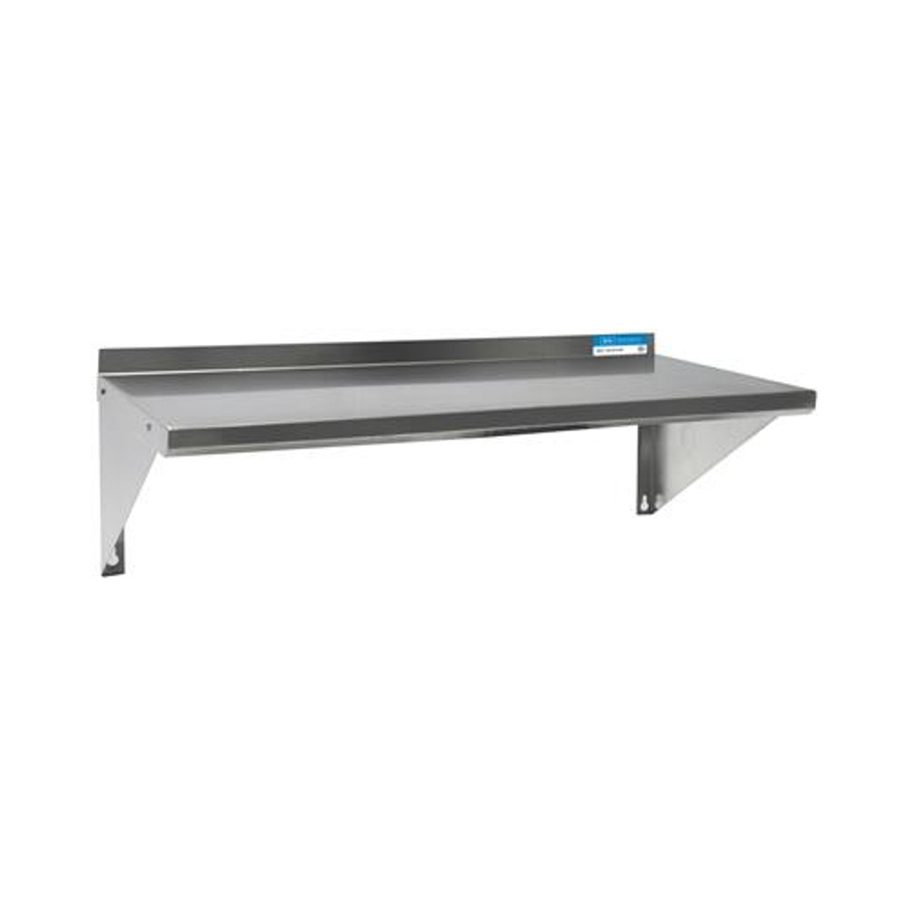BKWS-1672 - Bk Resources - 72 in x 16 in Stainless Steel Wall Shelf