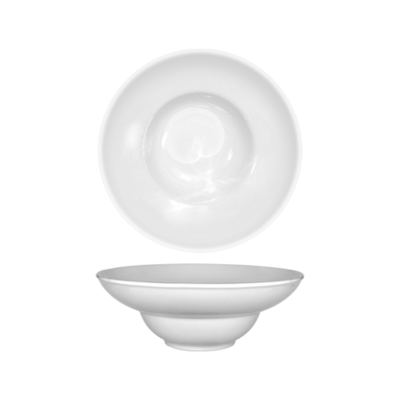 FAW-9 - International Tableware - 60 oz Pacific™ Bright White Tulip Bowl