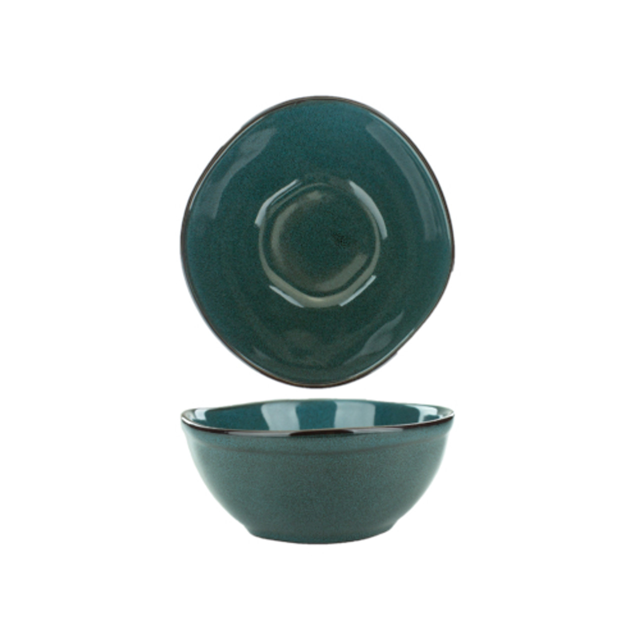 LU-18-MI - International Tableware - 14 oz Luna™ Midnight Blue Nappie/Oatmeal Bowl