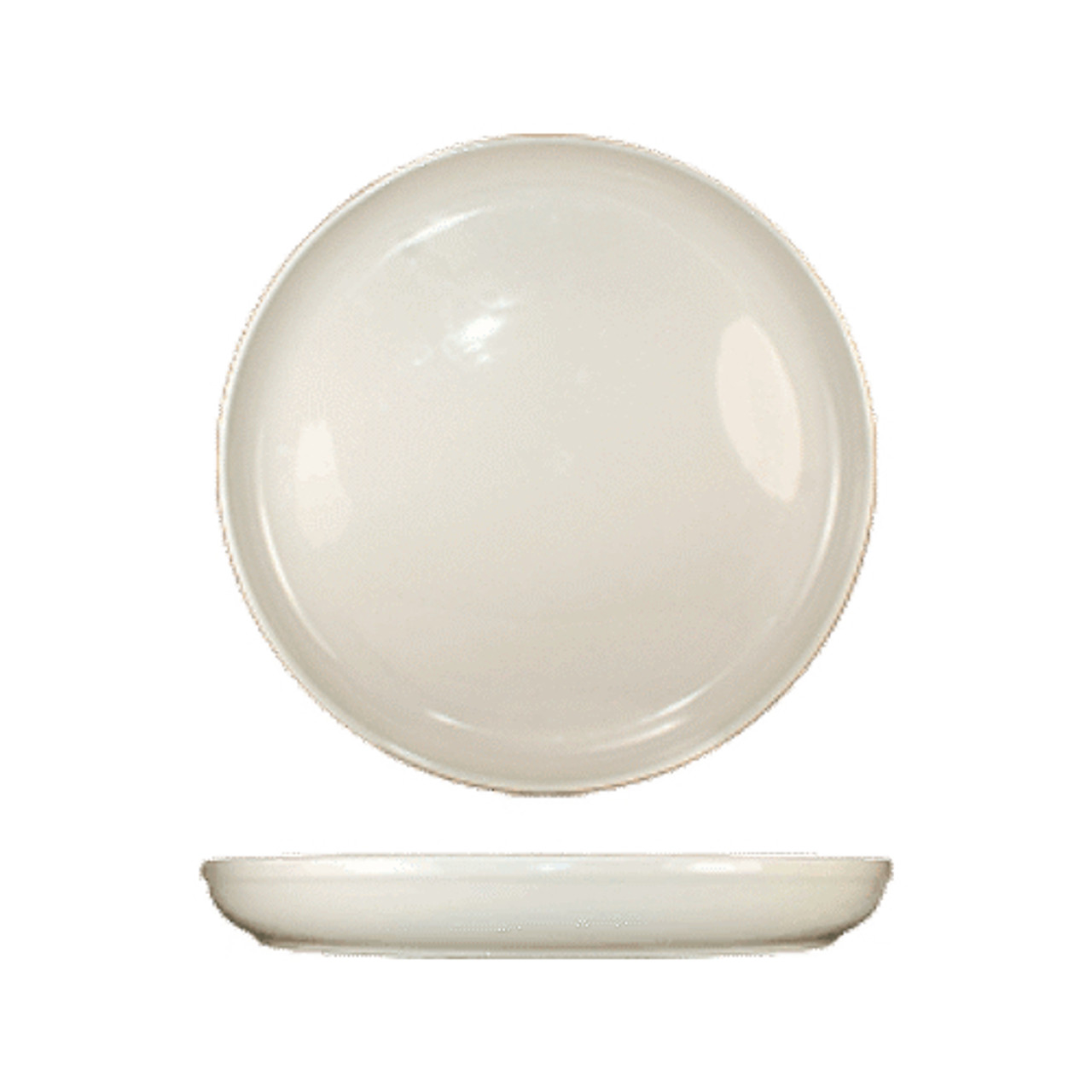 PZ-14-AW - International Tableware - 13 1/4 in Roma™ American White Pizza Plate