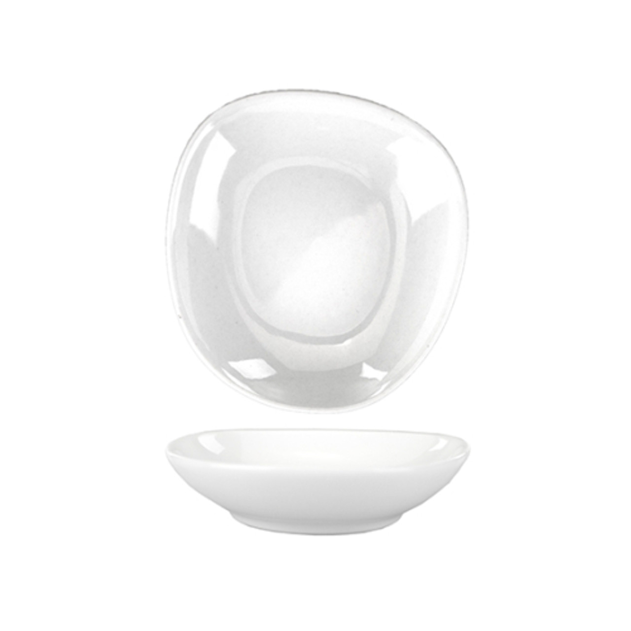 VL-11 - International Tableware - 2 oz Vale™ Bright White Sauce Dish