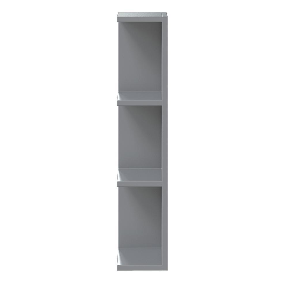 Hawthorne 6 in. W Open Shelf in Twilight Gray