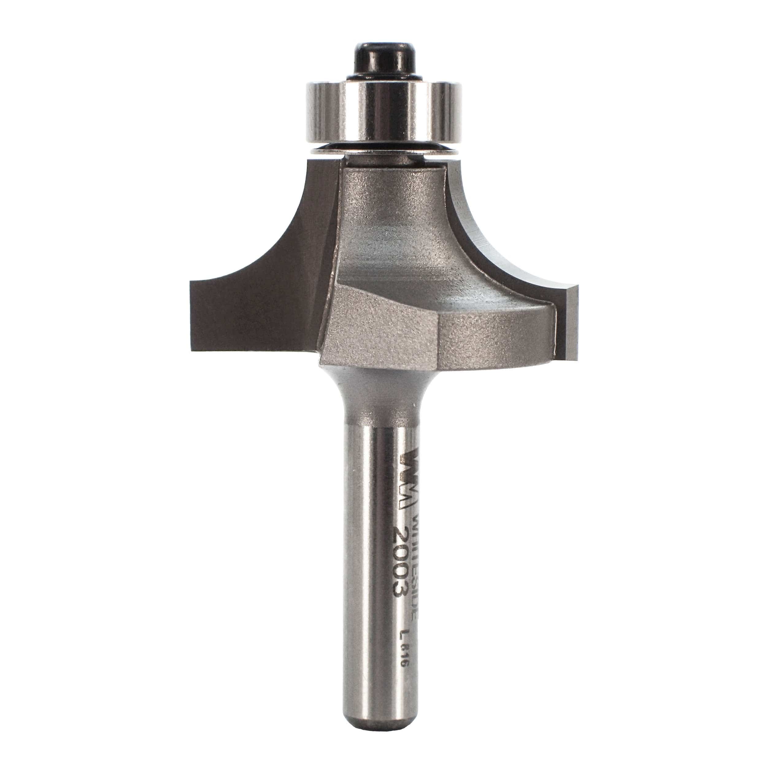 2003 Roundover Router Bit 1/4" SH 3/8" R X 1-1/4" D X 5/8" CL