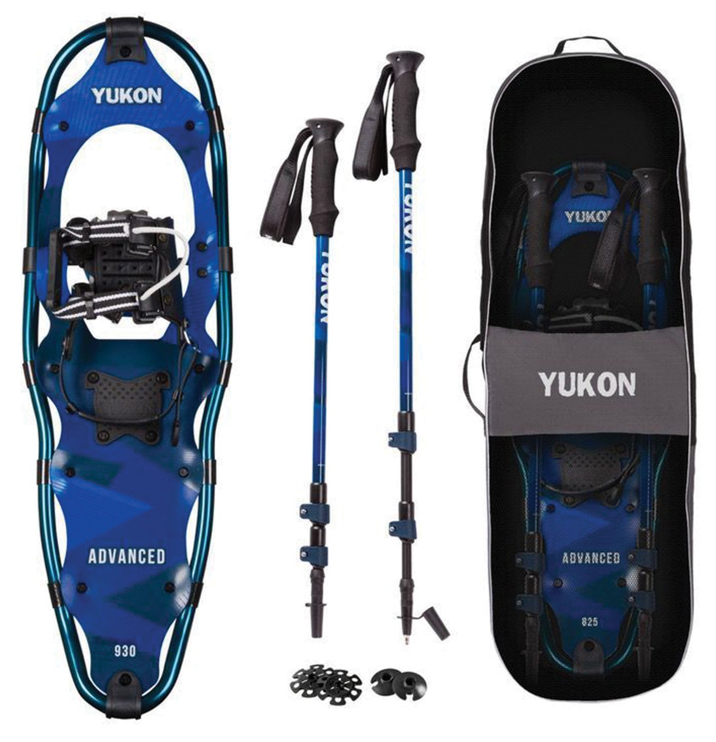 Yukon Charlie's Advanced Snowshoe Kit 8 X 25: Conquer the Winter Wonderland with Ease!