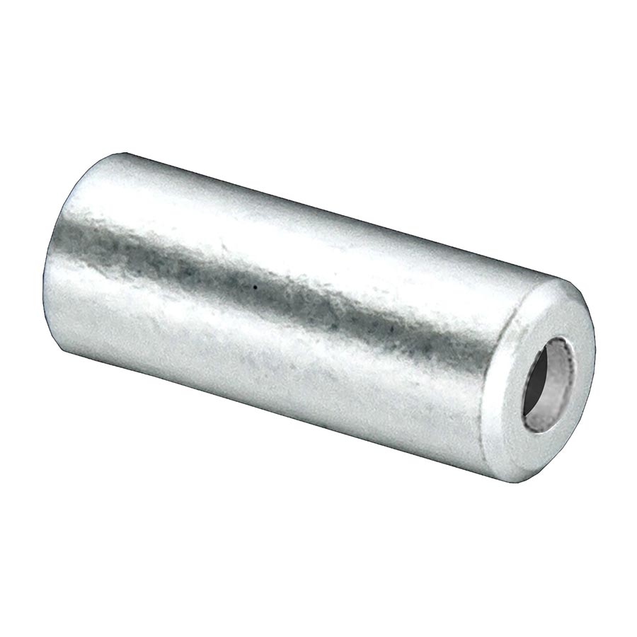 Promax SP50 Derailleur housing stops, 5.1mm, Silver, Bottle of 200