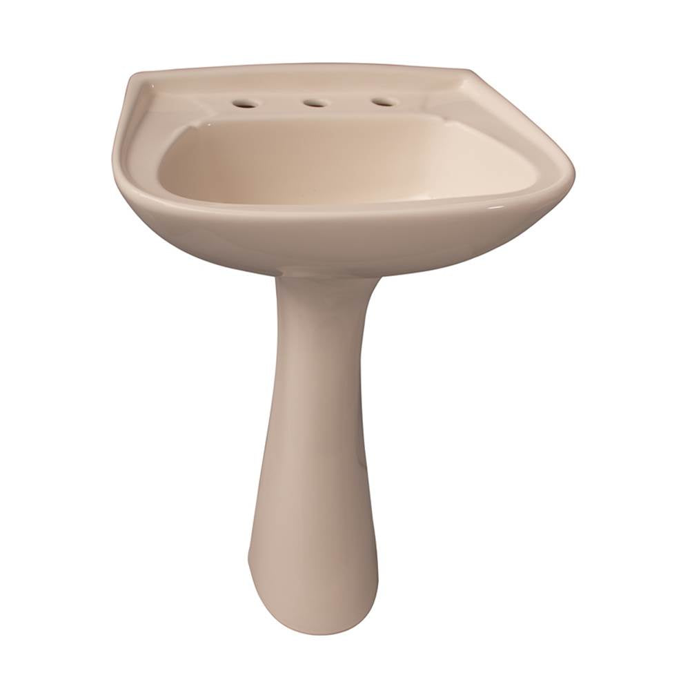 Barclay 3-318 Hartford Pedestal Lavatory 8" Centerset