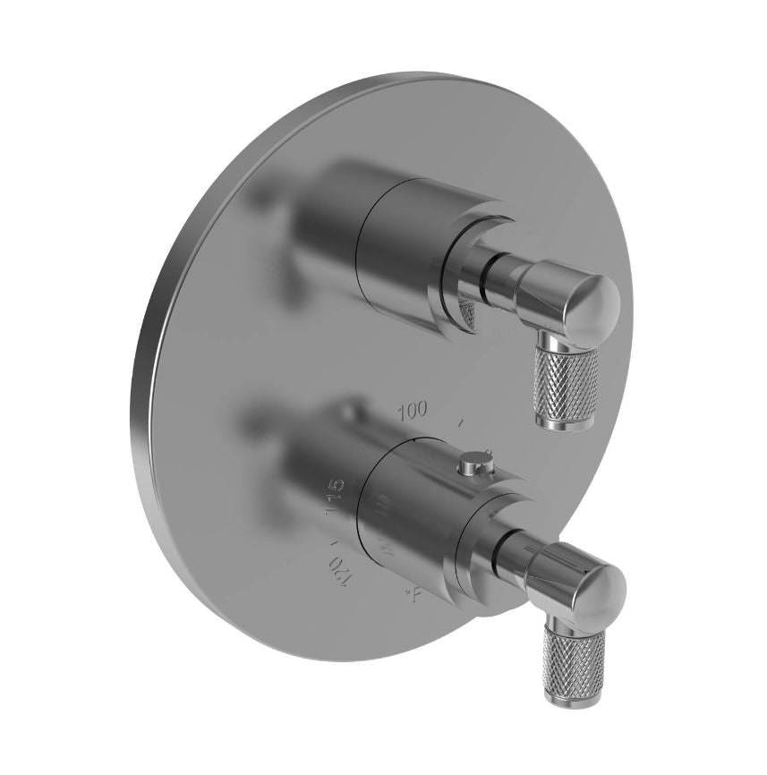 Newport Brass 3-3253TR Clemens 1/2" Round Thermostatic Trim Plate With Handle