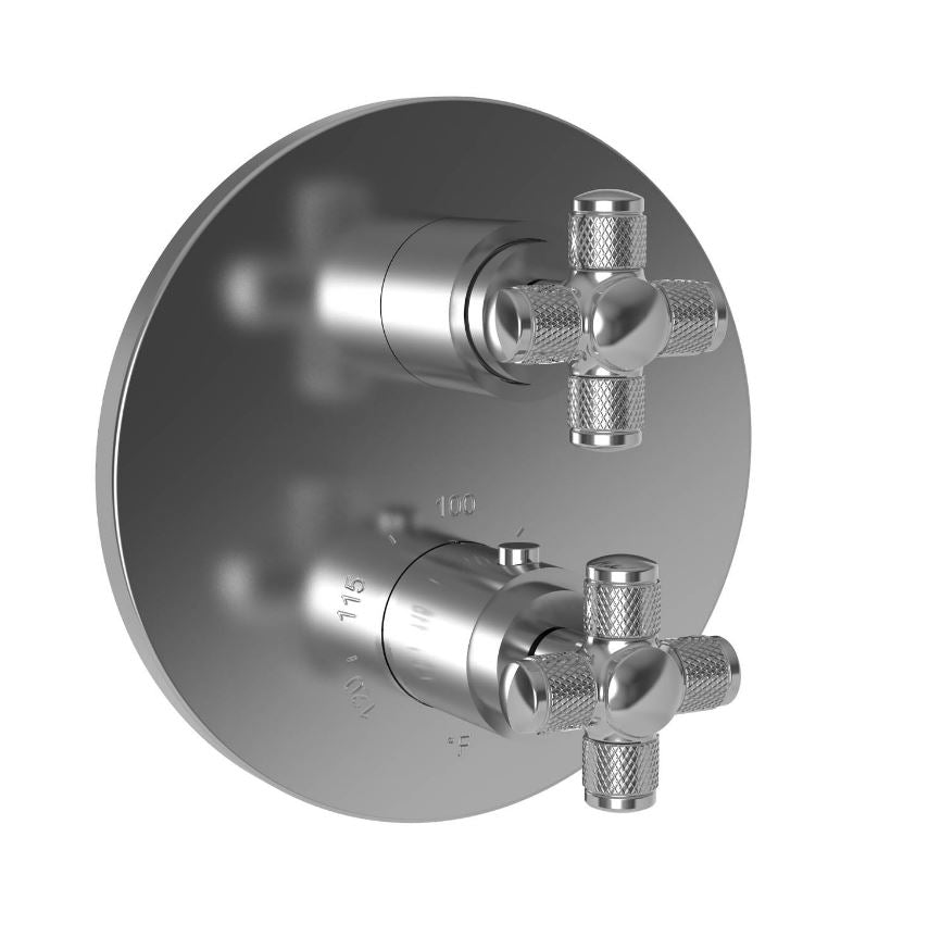 Newport Brass 3-3263TR Clemens 1/2" Round Thermostatic Trim Plate With Handle