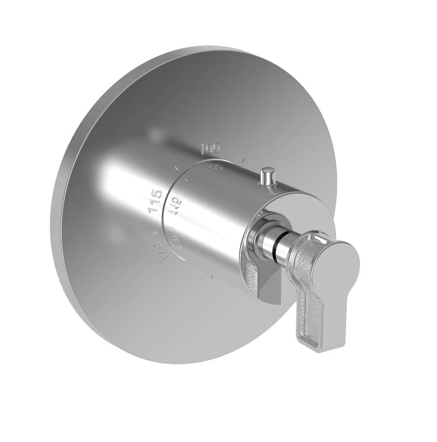 Newport Brass 3-3274TR Griffey 3/4" Round Thermostatic Trim Plate With Handle