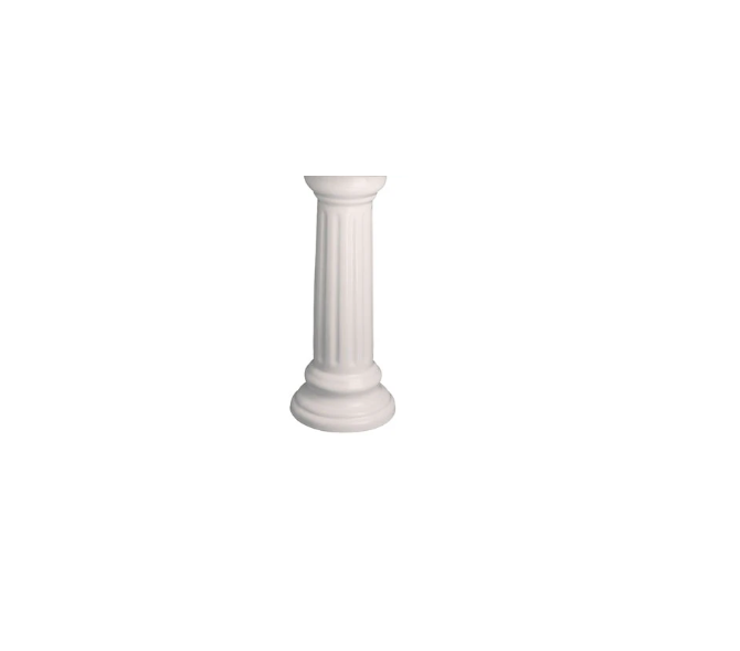 Barclay 3-754 Victoria Lavatory Pedestal Only 4" Centerset